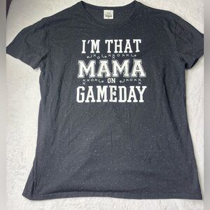 Atx Mafia Black Speckled Game Day Tee
